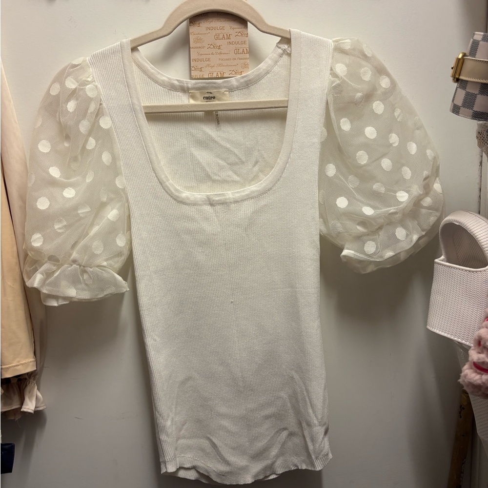 entro Puff Sleeve Top